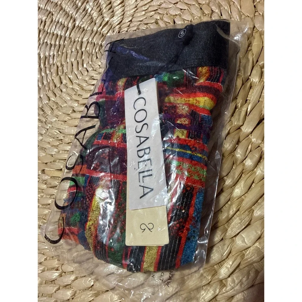 Cosabella Men's Never Say Never Kente Print Jock Strap Designer Lace Underwear